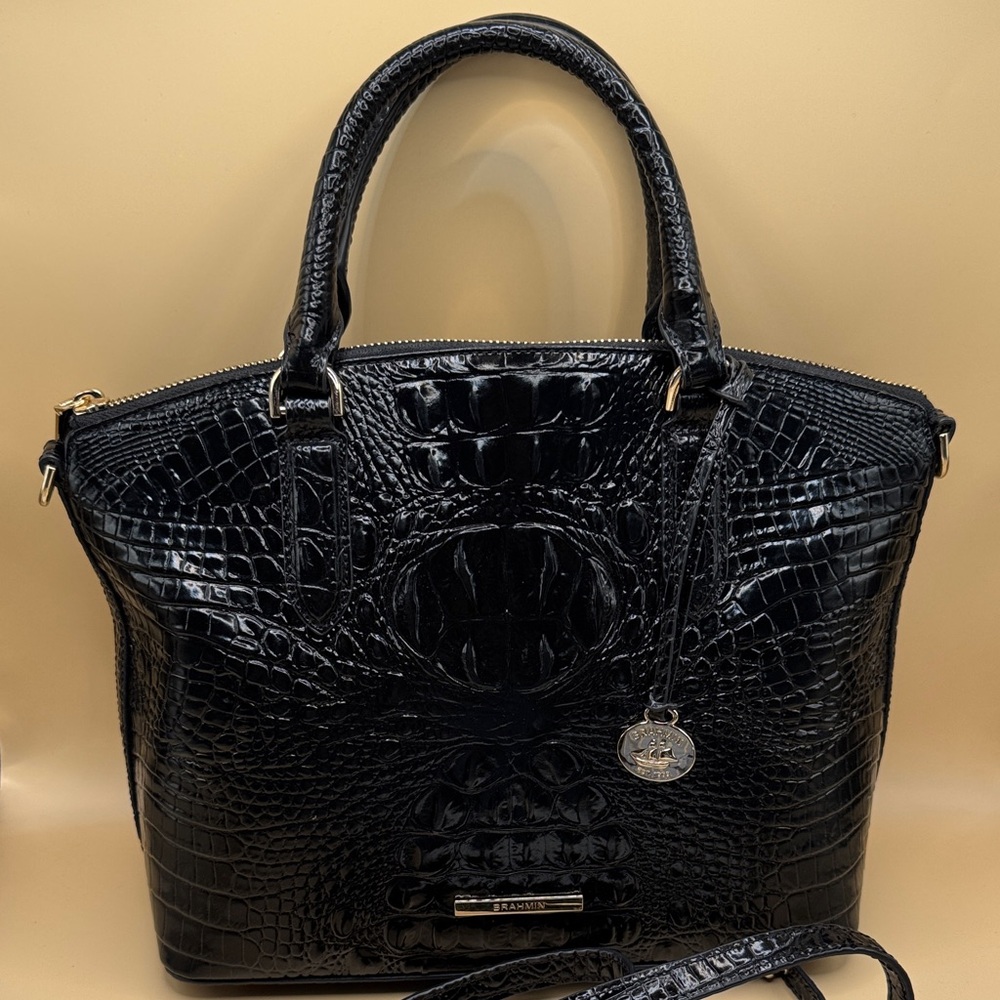 Duxbury Medium Leather Melbourne Satchel Medium Bag